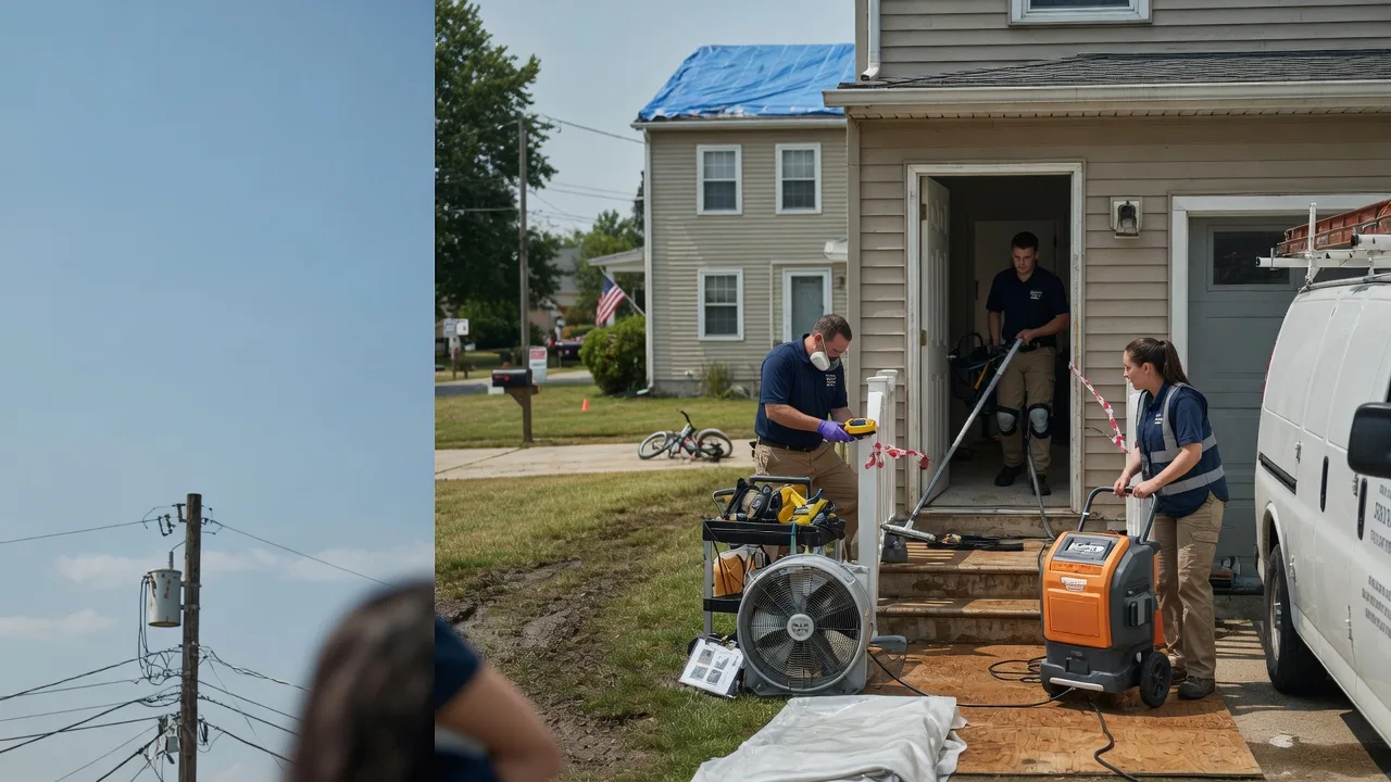 Water Damage Repair in Baker, WV near me